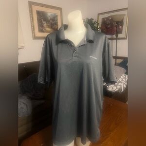 Columbia gray polo shirt